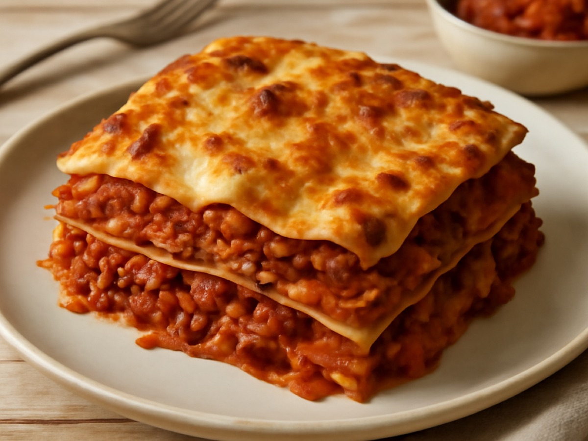 Lasagne mit Hackfleisch