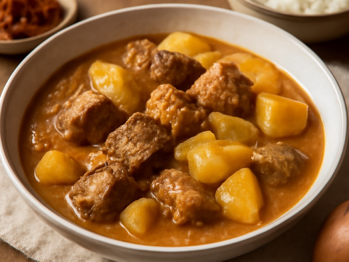 Massaman Curry mit Rindfleisch