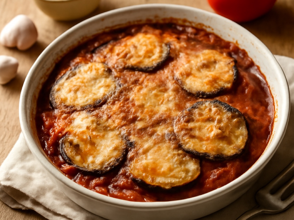 Melanzane alla Parmigiana (Auberginenauflauf)