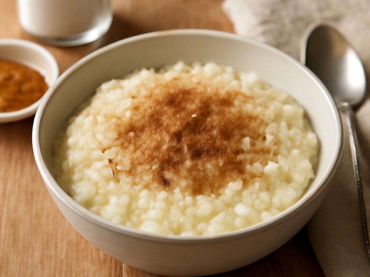 Milchreis mit Zimtzucker