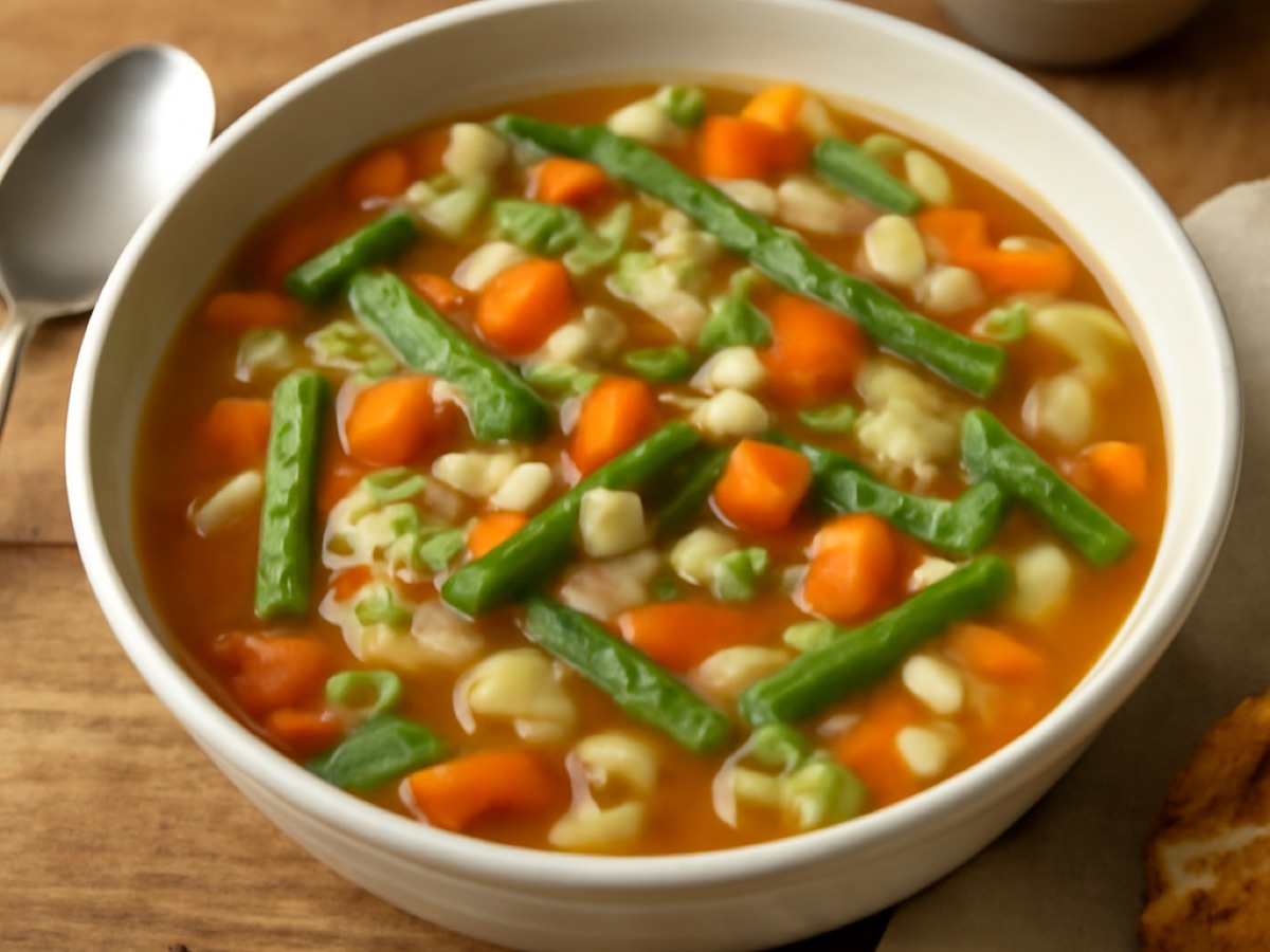 Minestrone mit saisonalem Gemüse