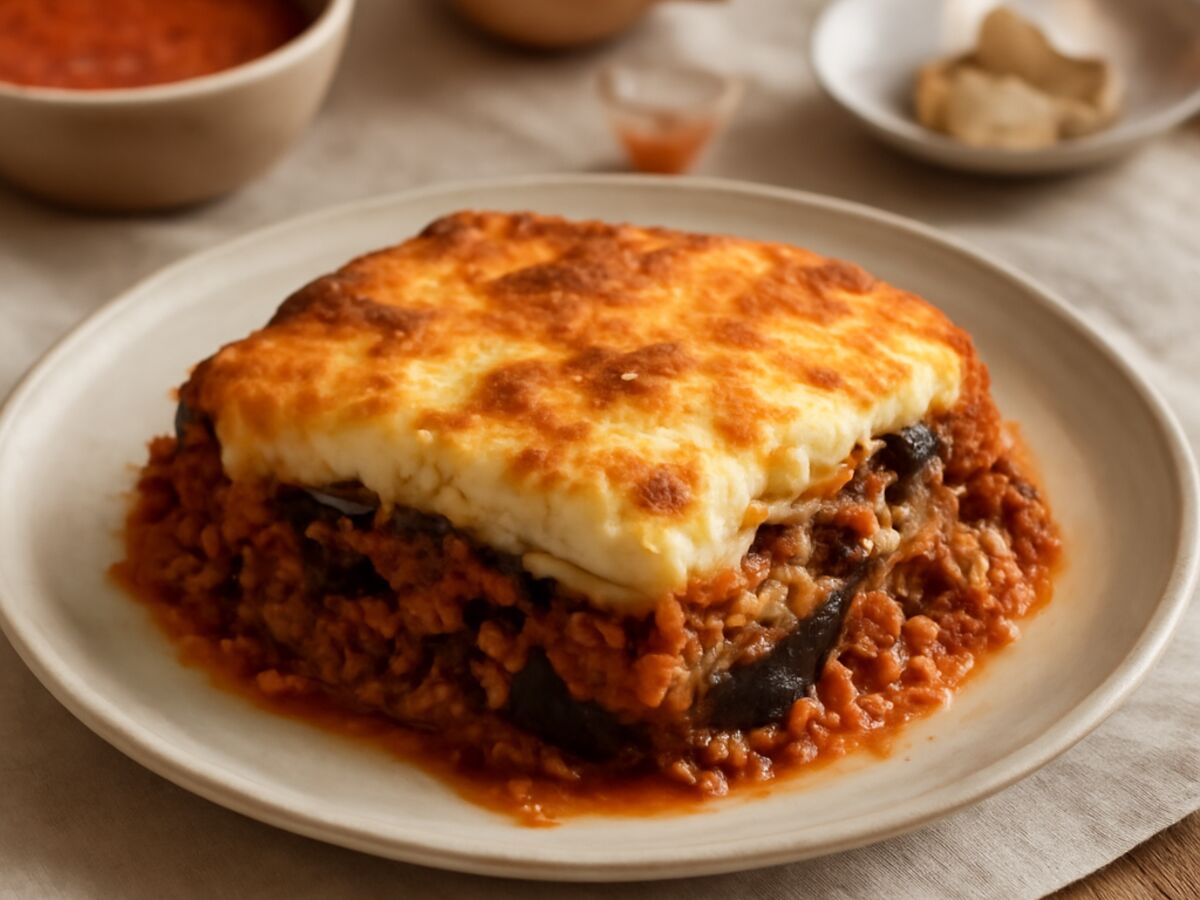 Moussaka aus dem Mixtopf