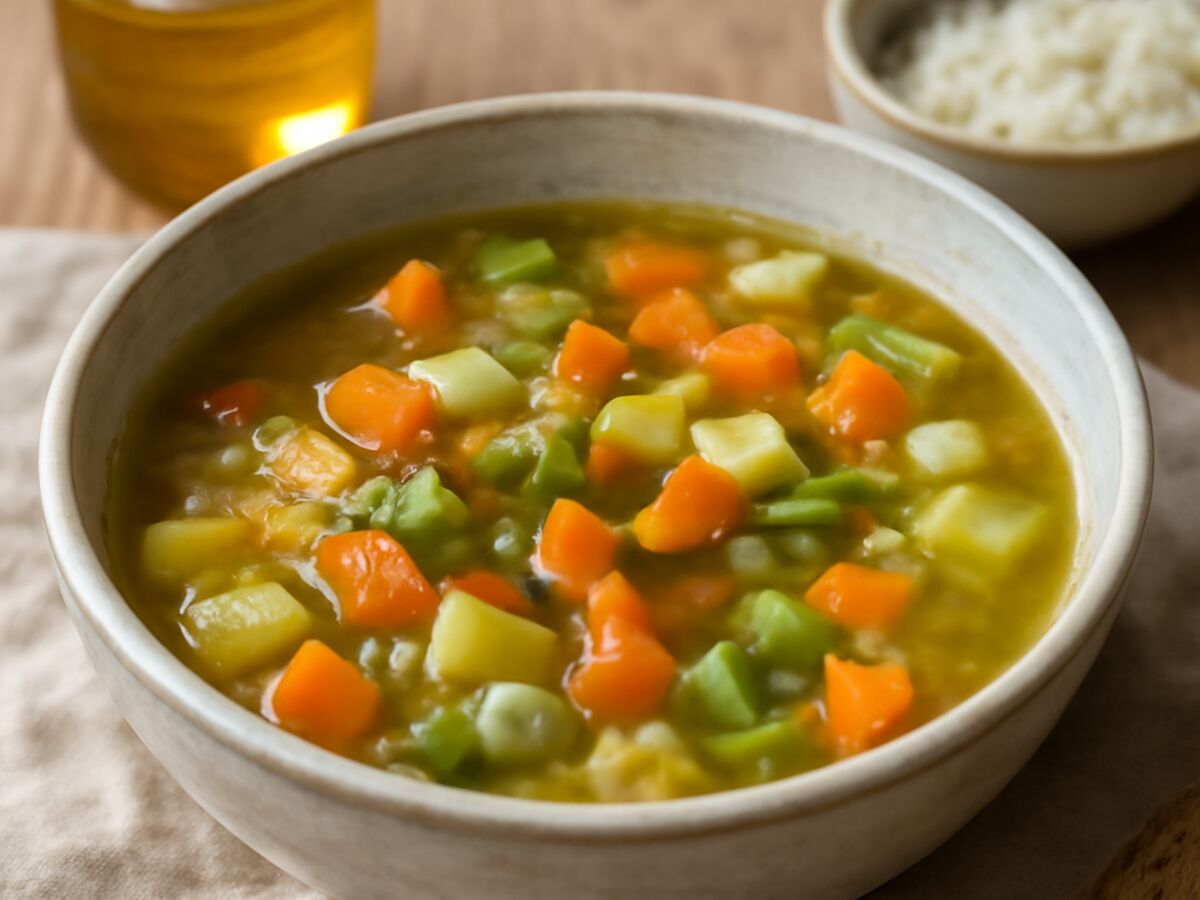 Norddeutsche Gemüsesuppe aus Resten