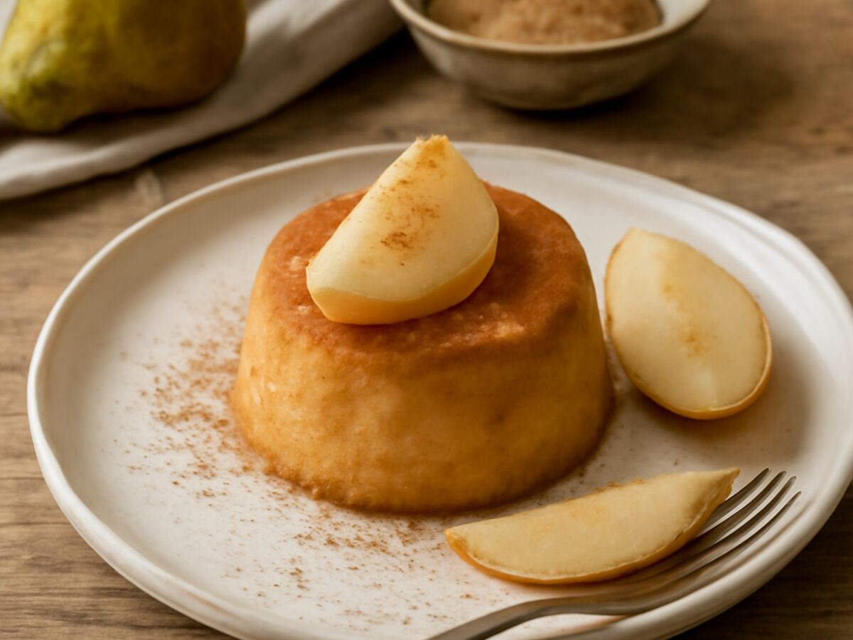 Norddeutscher Birnen-Flan mit Zimt
