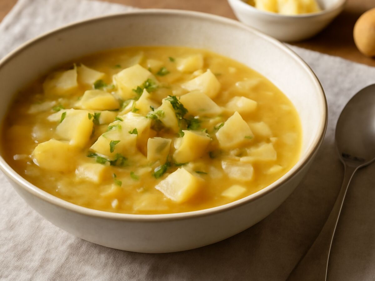 Norddeutscher Kohlrübeneintopf mit Kartoffelresten