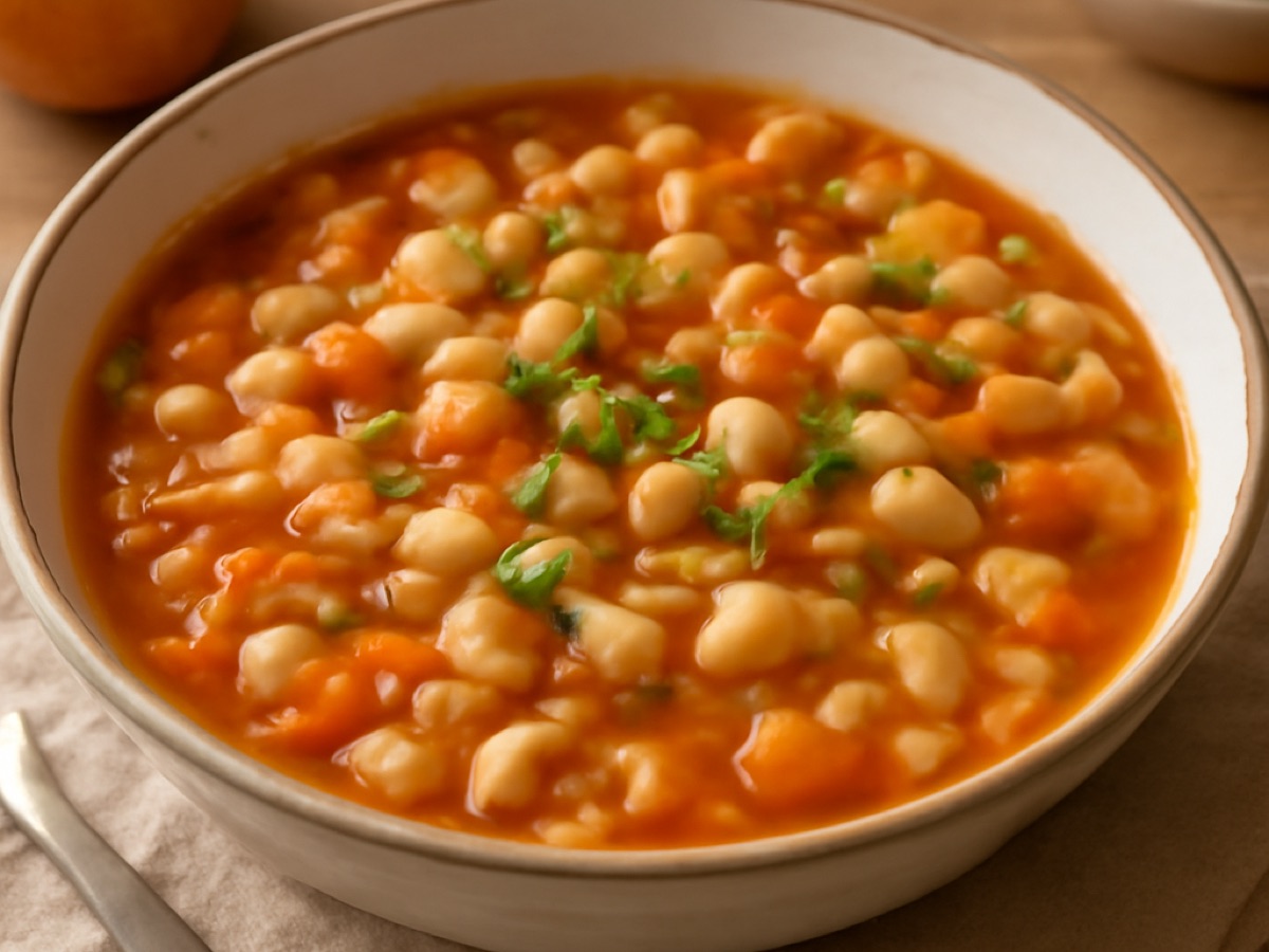 Pasta e Fagioli – Nudelsuppe mit Bohnen