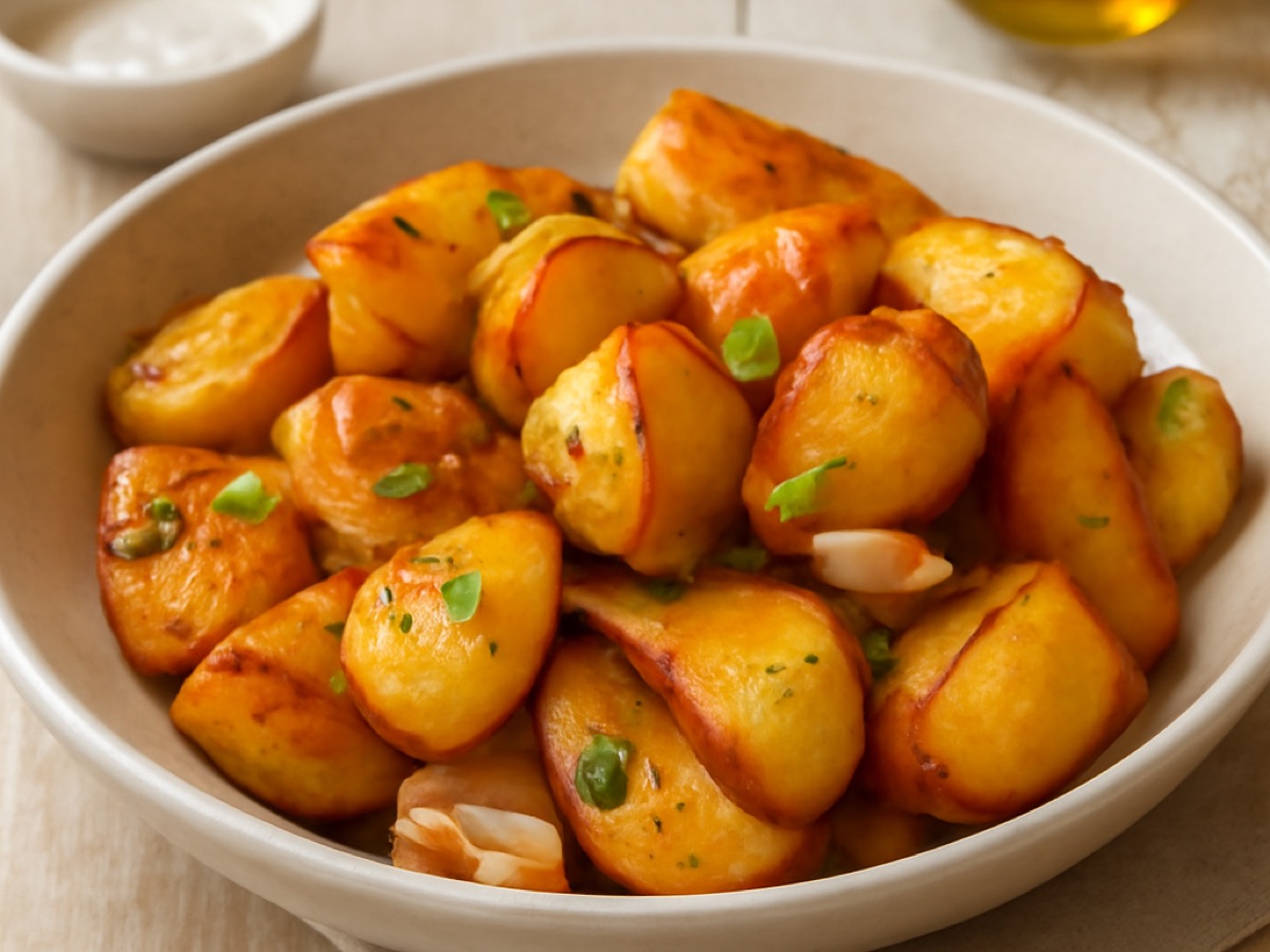 Patatas al Ajillo – Knoblauchkartoffeln aus der Pfanne