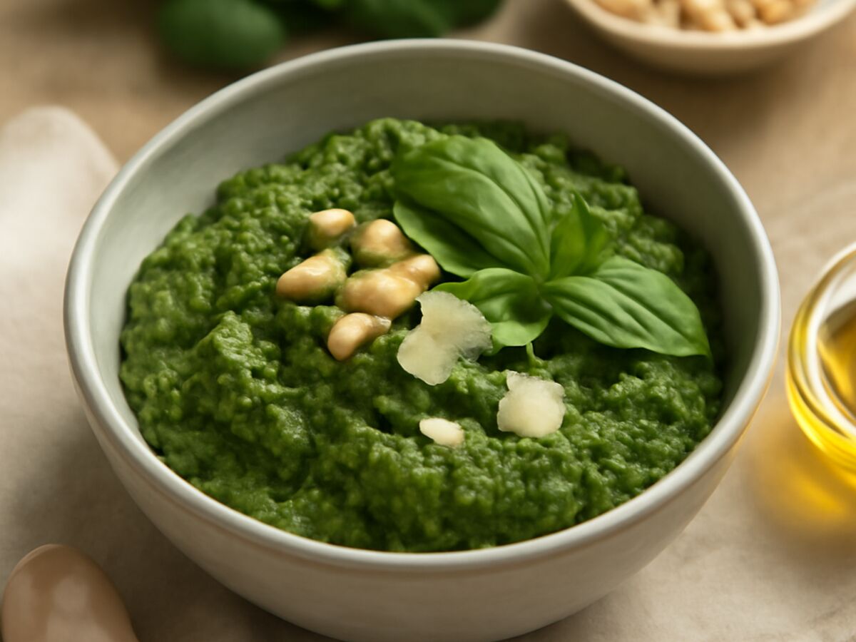 Pesto Genovese im Mixtopf