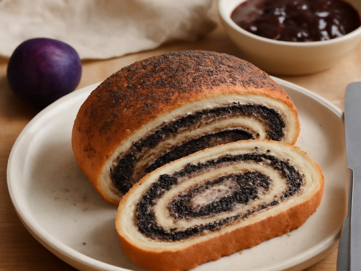 Plums in Poppy Seed Roll – Powidła z makiem