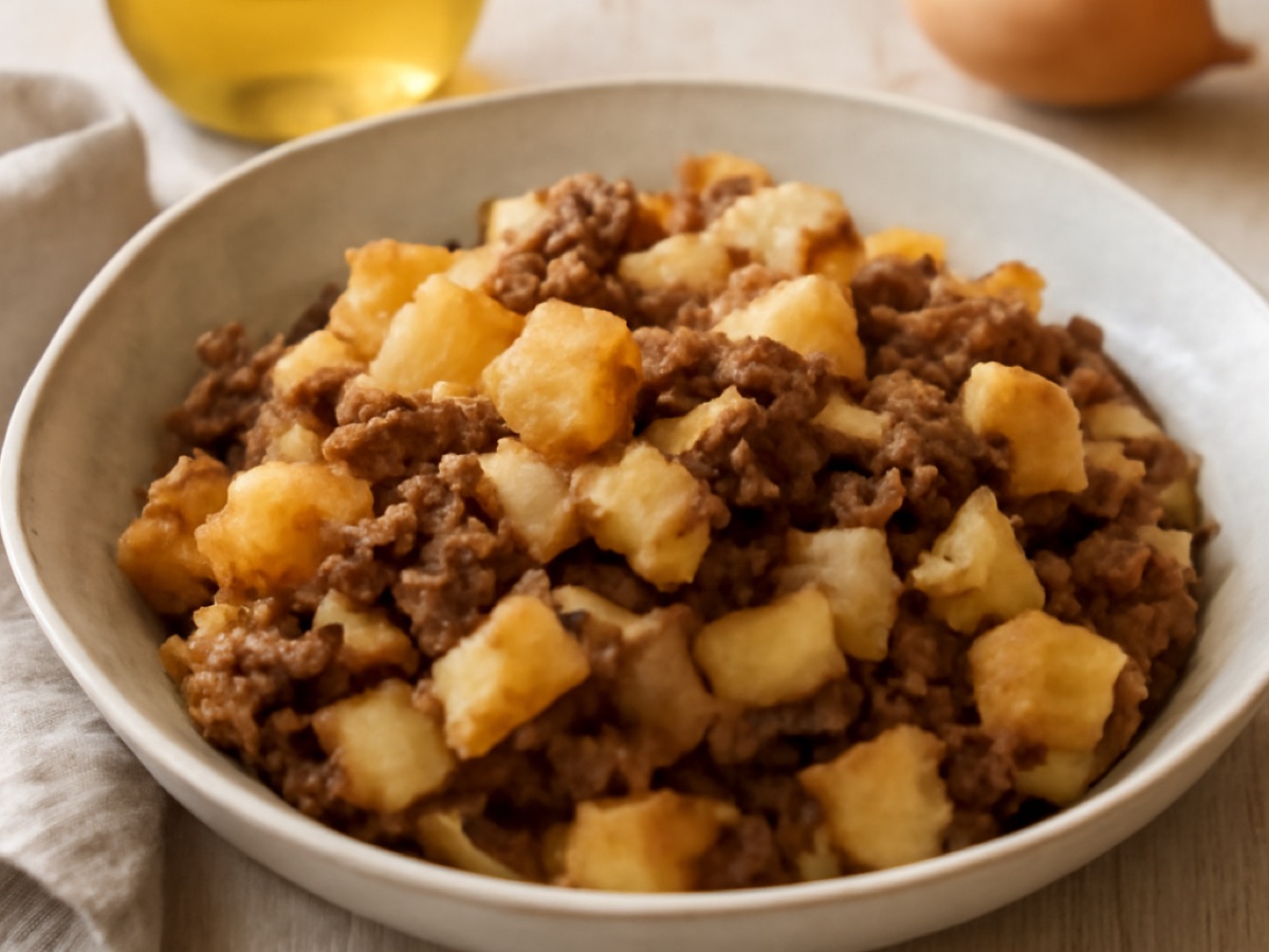 Pytt i Panna – Schwedischer Kartoffel-Hackfleisch-Auflauf