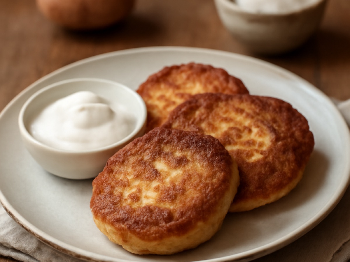 Quarkkeulchen aus Kartoffelresten