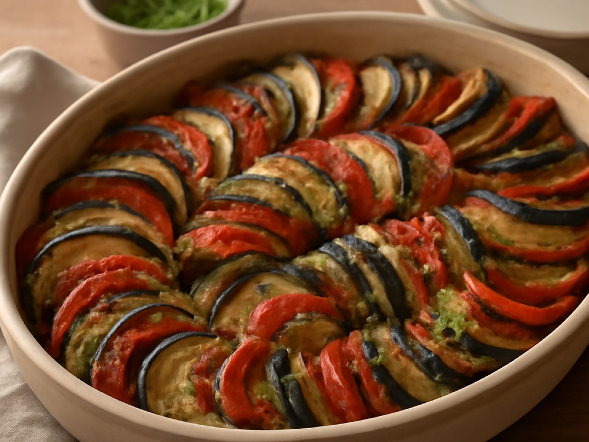 Ratatouille aus dem Ofen