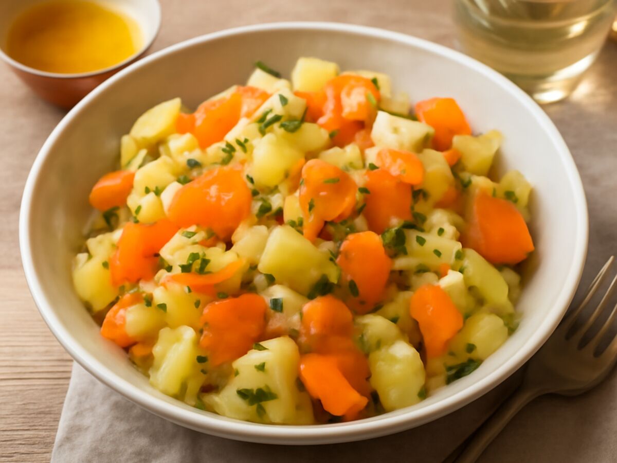 Rheinischer Kartoffel-Möhren-Salat