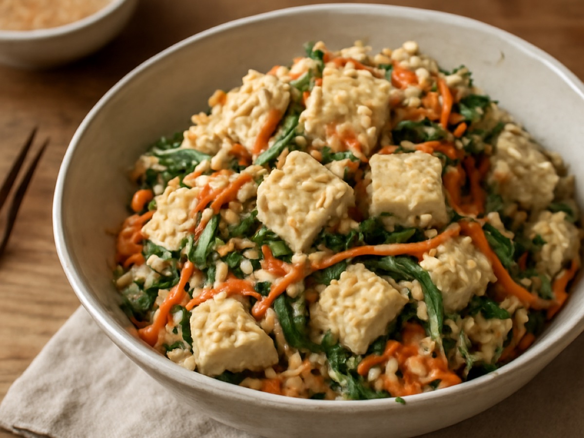 Shiraae – Japanischer Gemüse-Tofu-Salat
