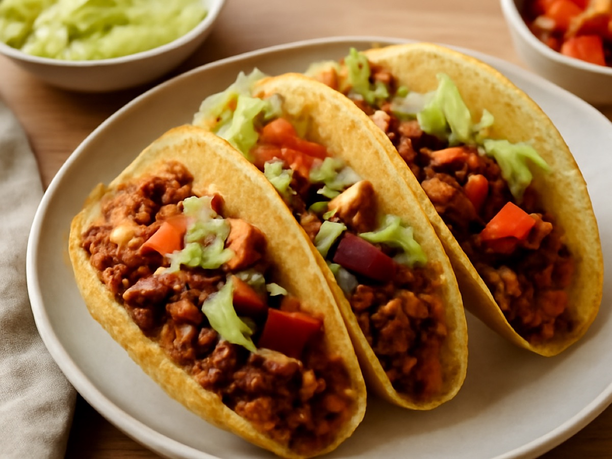 Tacos mit Hackfleisch