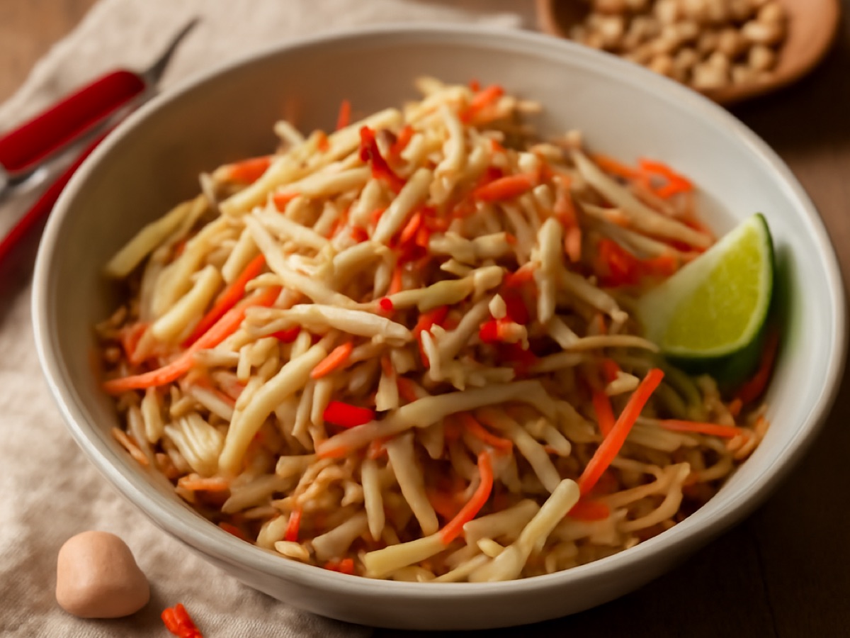 Thailändischer Papayasalat (Som Tam) – Frisch und pikant
