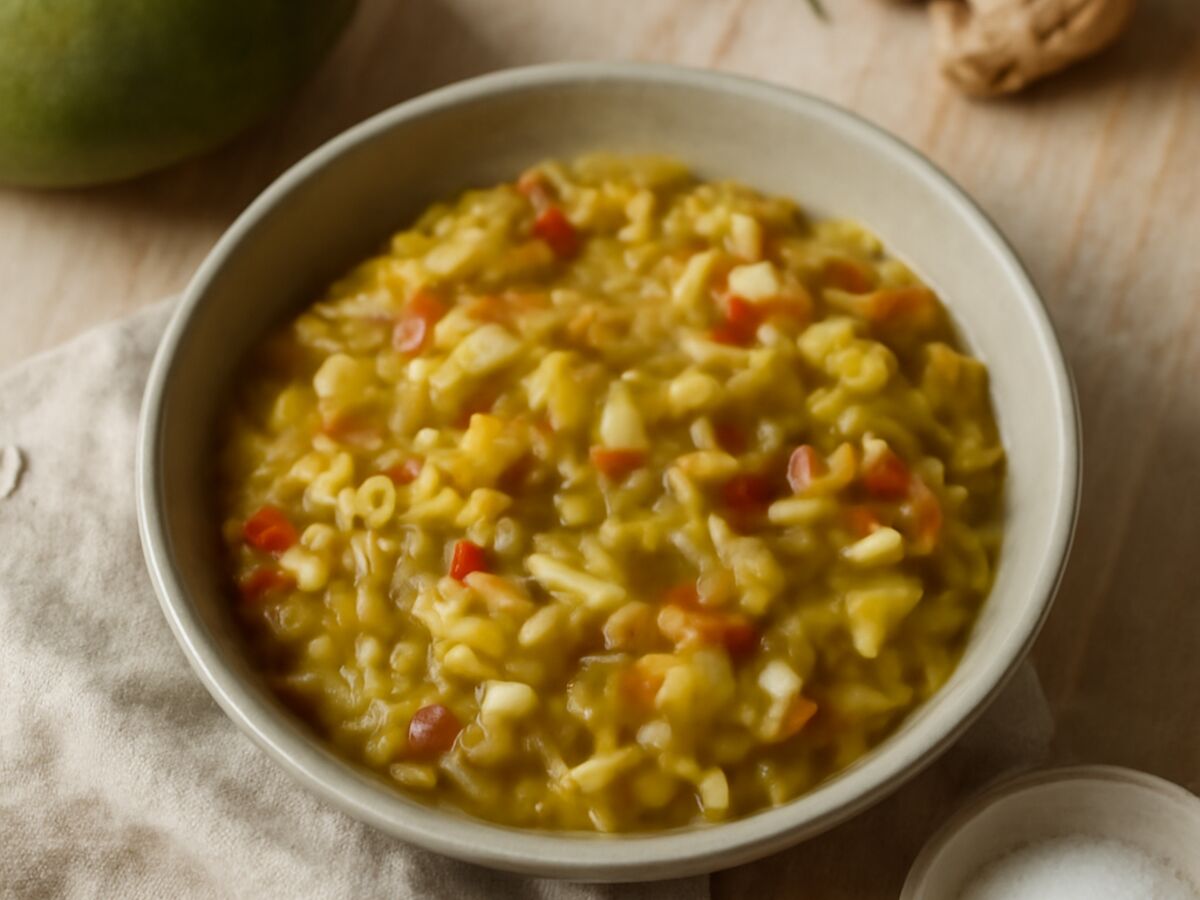 Thailändisches grünes Mango-Chutney