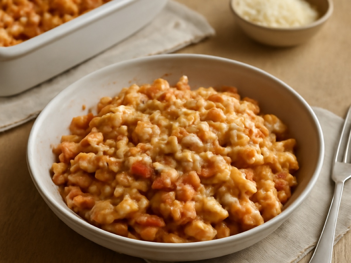Nudelauflauf mit Thunfisch