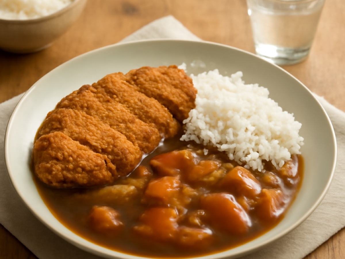 Tonkatsu Curry – Schweineschnitzel mit japanischer Currysauce