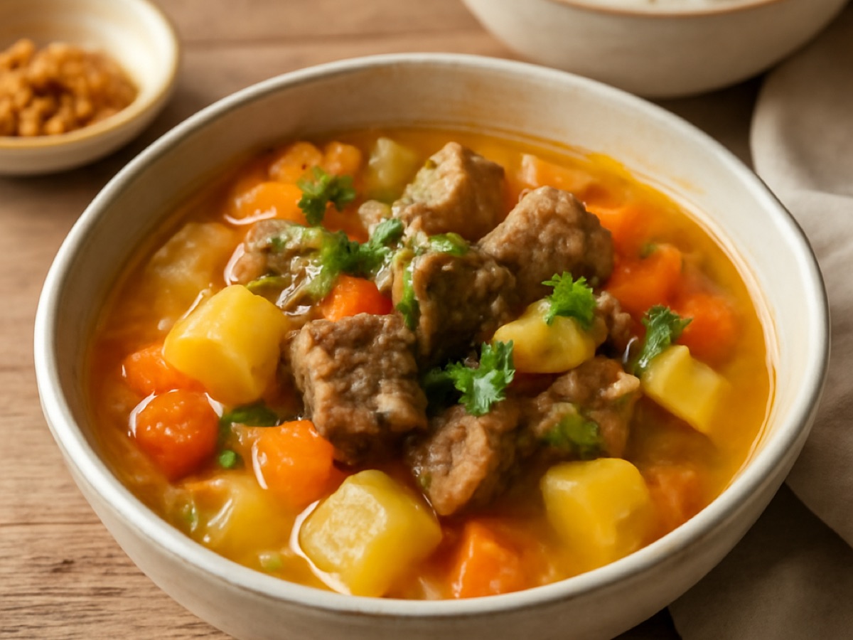 Vietnamesisches Rindfleisch-Kartoffelcurry (Ca Ri Bo)