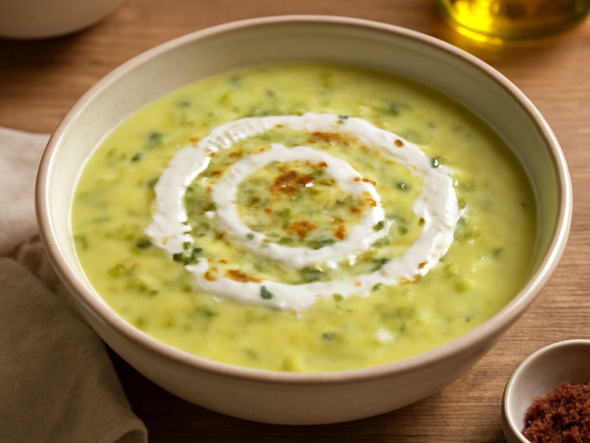 Yoğurtlu Kabak Çorbası – Türkische Zucchinisuppe mit Joghurt