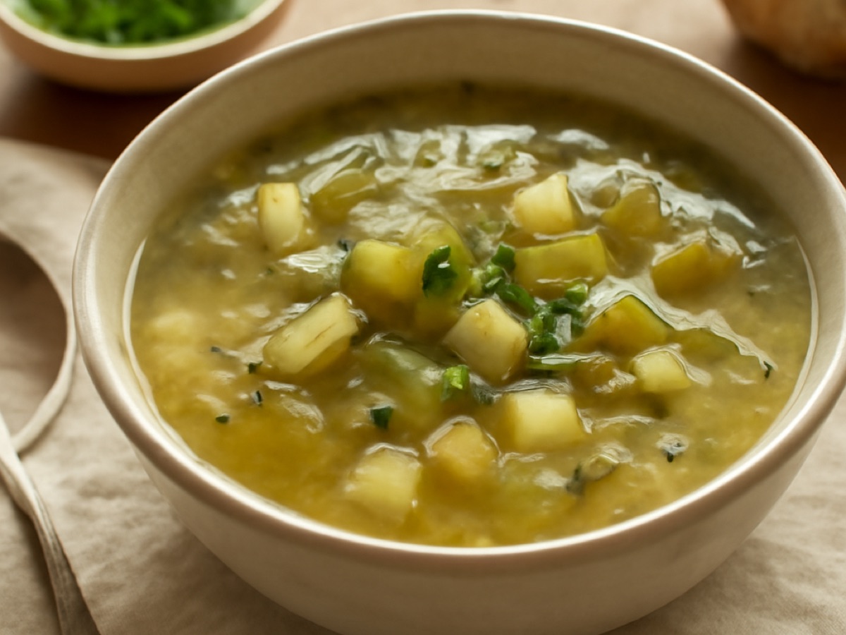 Zupa ogórkowa – Polnische Gurkensuppe