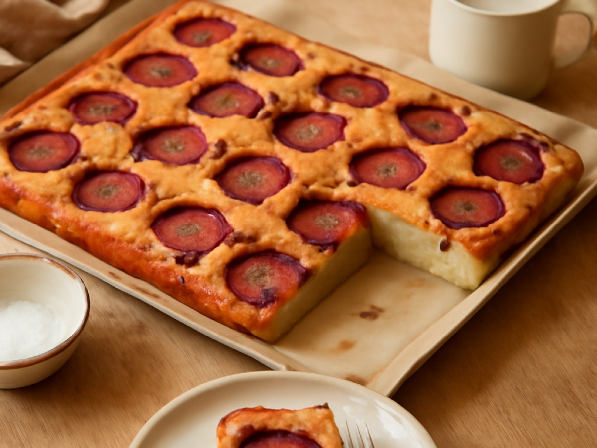 Zwetschgenkuchen vom Blech