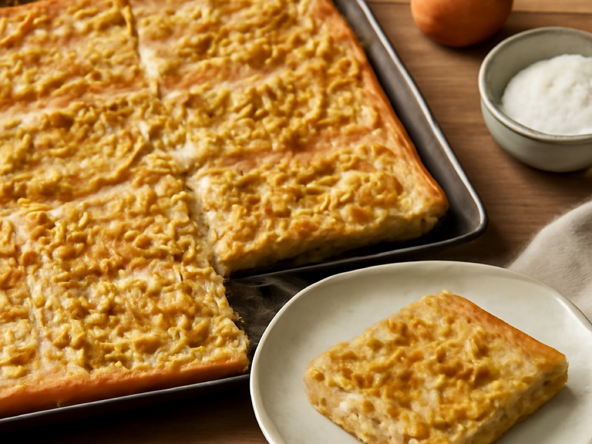 Zwiebelkuchen vom Blech