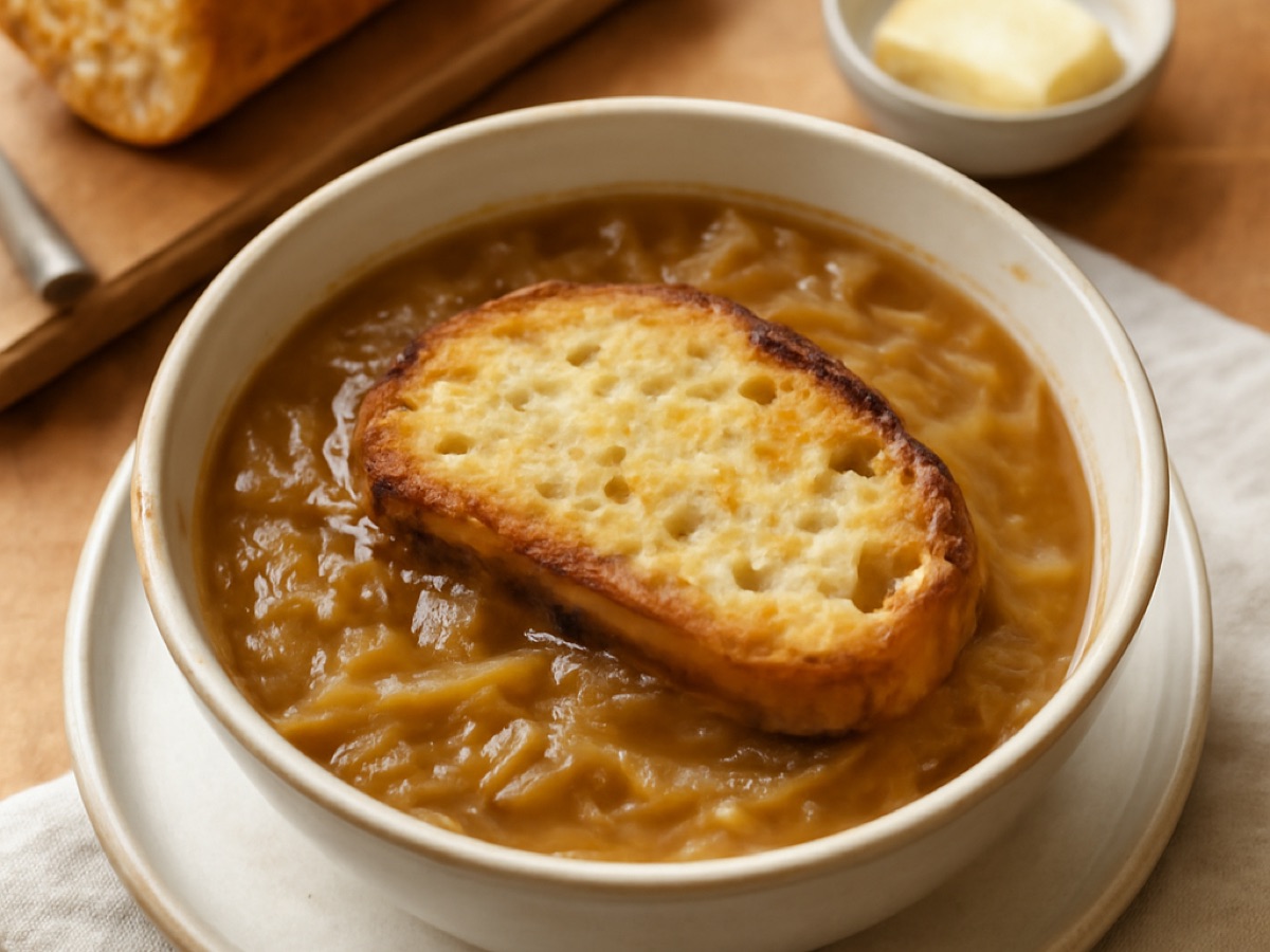 Französische Zwiebelsuppe
