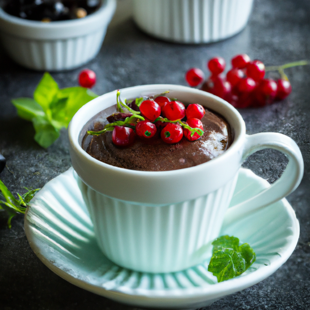 Schokoladen-Mousse mit Beeren - Fetti.de