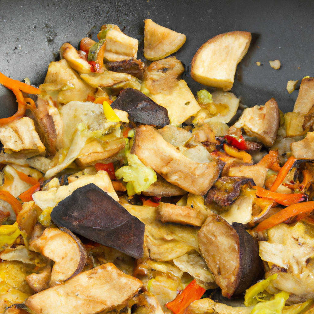 Vegane Gemüse-Pilz-Pfanne - Fetti.de