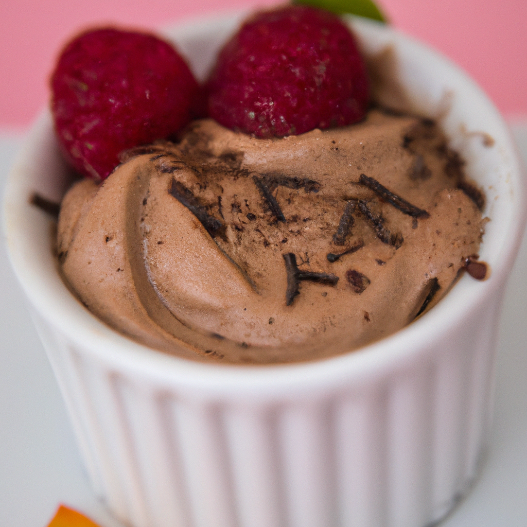 Sahniges Schokoladenmousse mit Früchten - Fetti.de