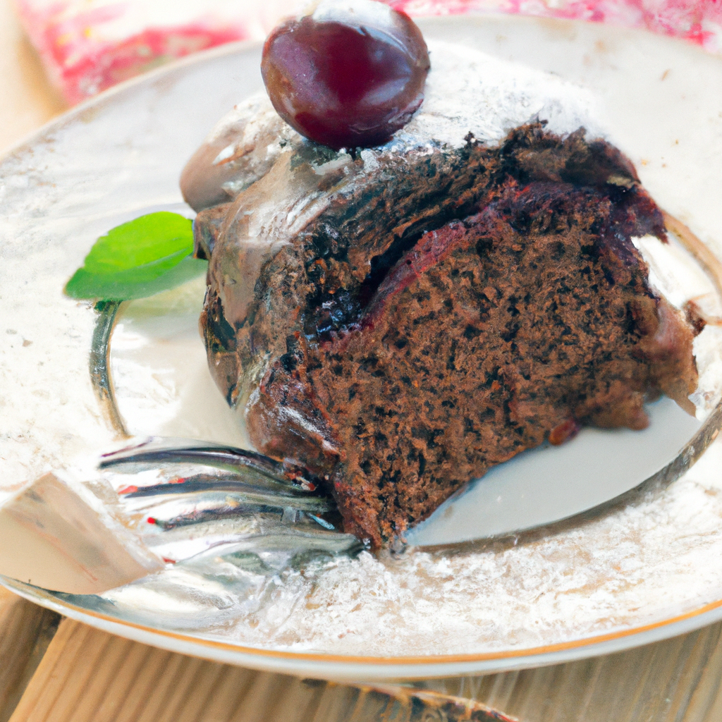 Schokoladenkuchen mit Kirschen - Fetti.de