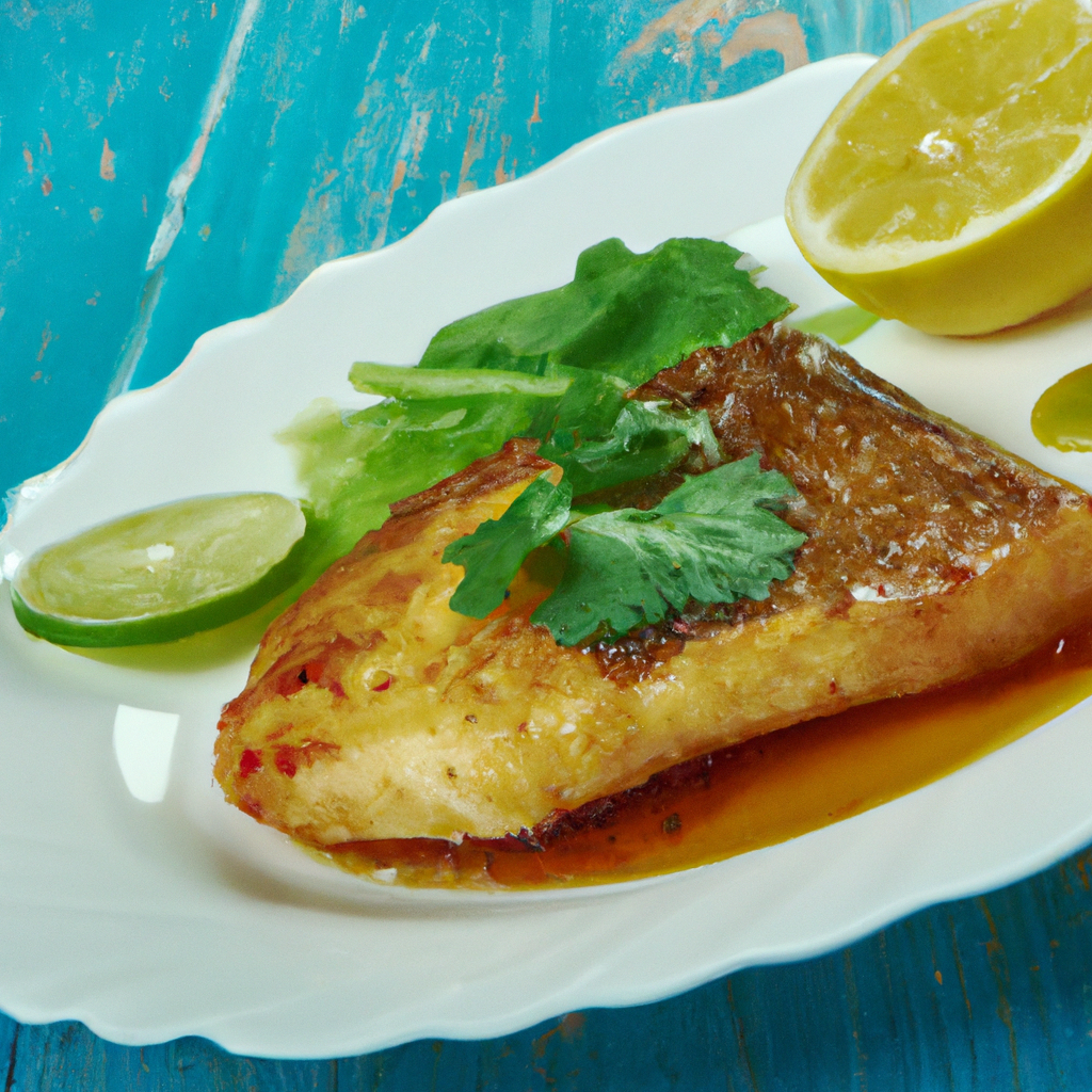 Gebratener Pangasius mit Zitronen-Honig-Sauce - Fetti.de