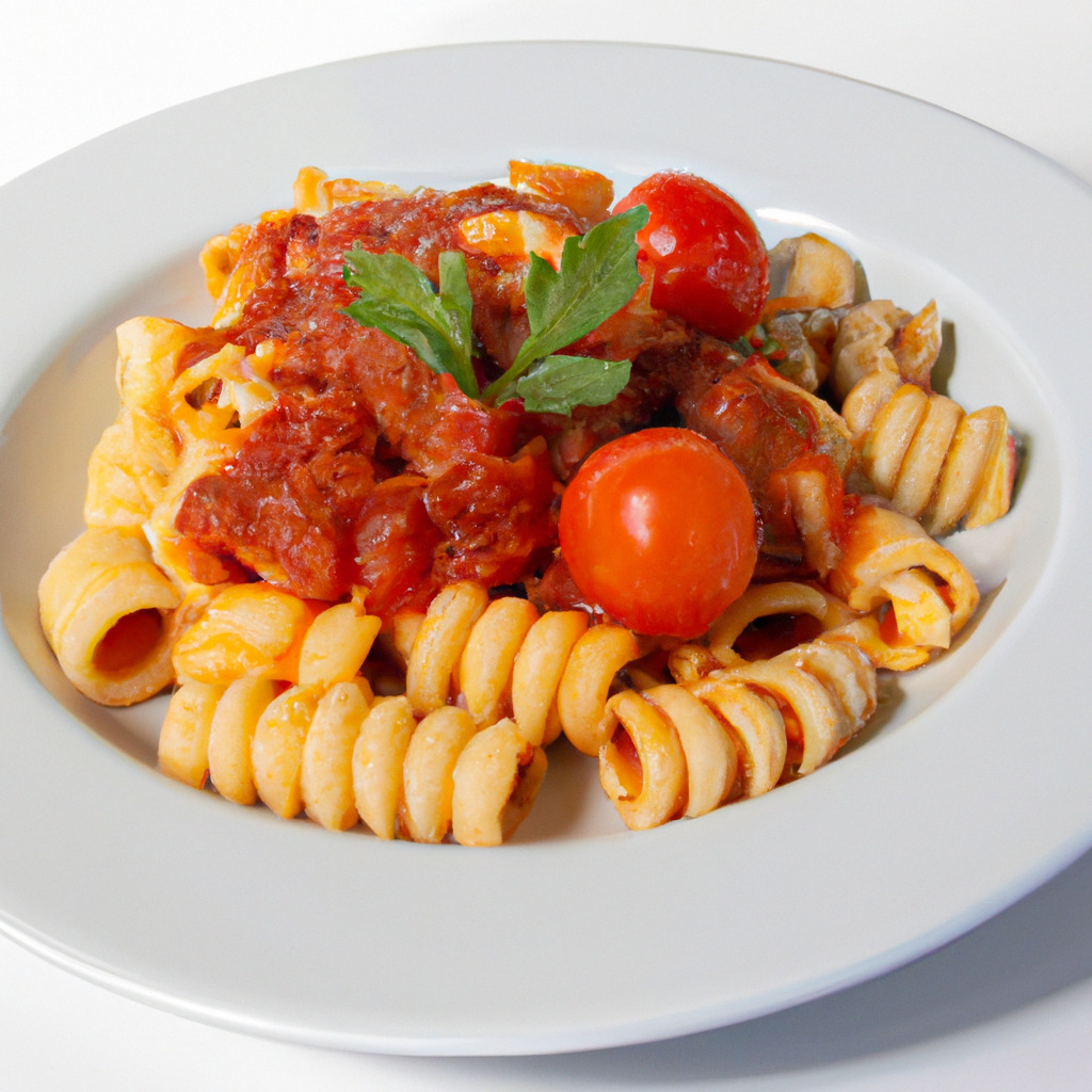 Pasta mit Tomatensauce - Fetti.de