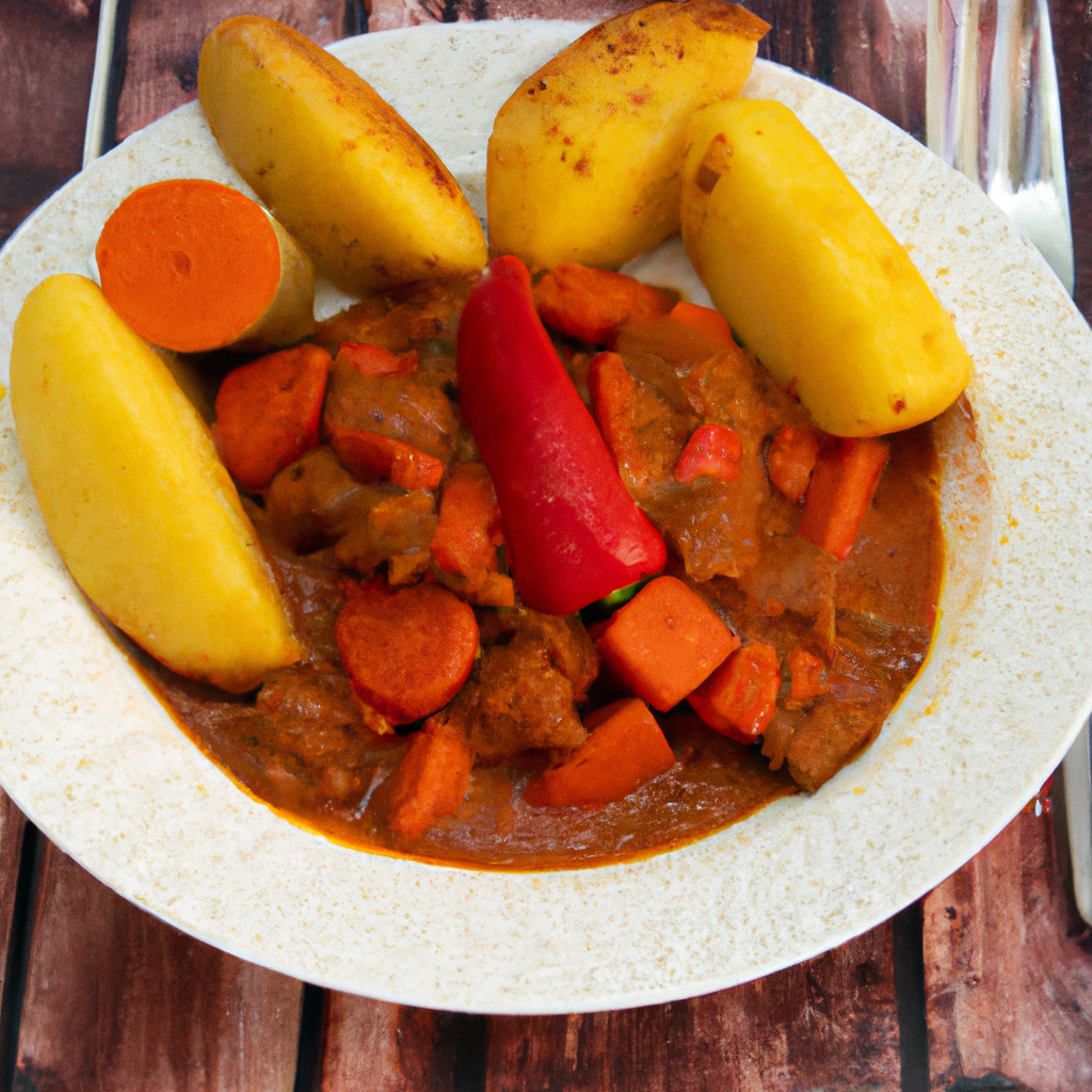 Veganer Paprika-Gulasch mit Kartoffeln - Fetti.de
