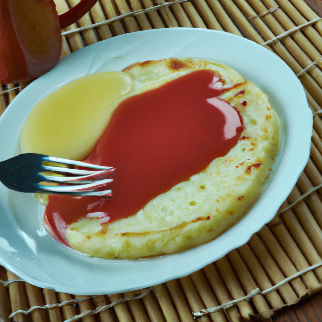 Amarant-Pfannkuchen mit Ananassaft-Soße - Fetti.de