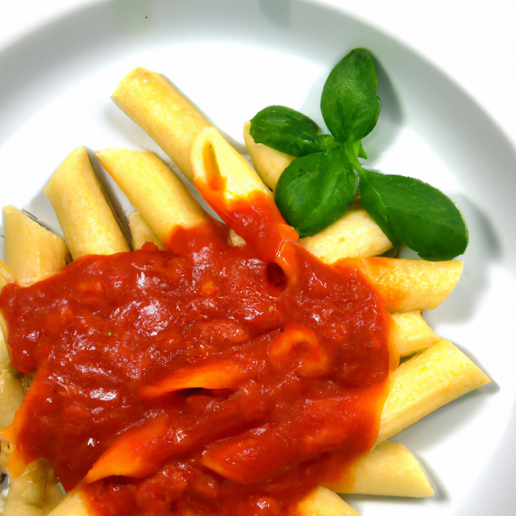 Pasta mit Tomaten-Mozzarella-Sauce - Fetti.de