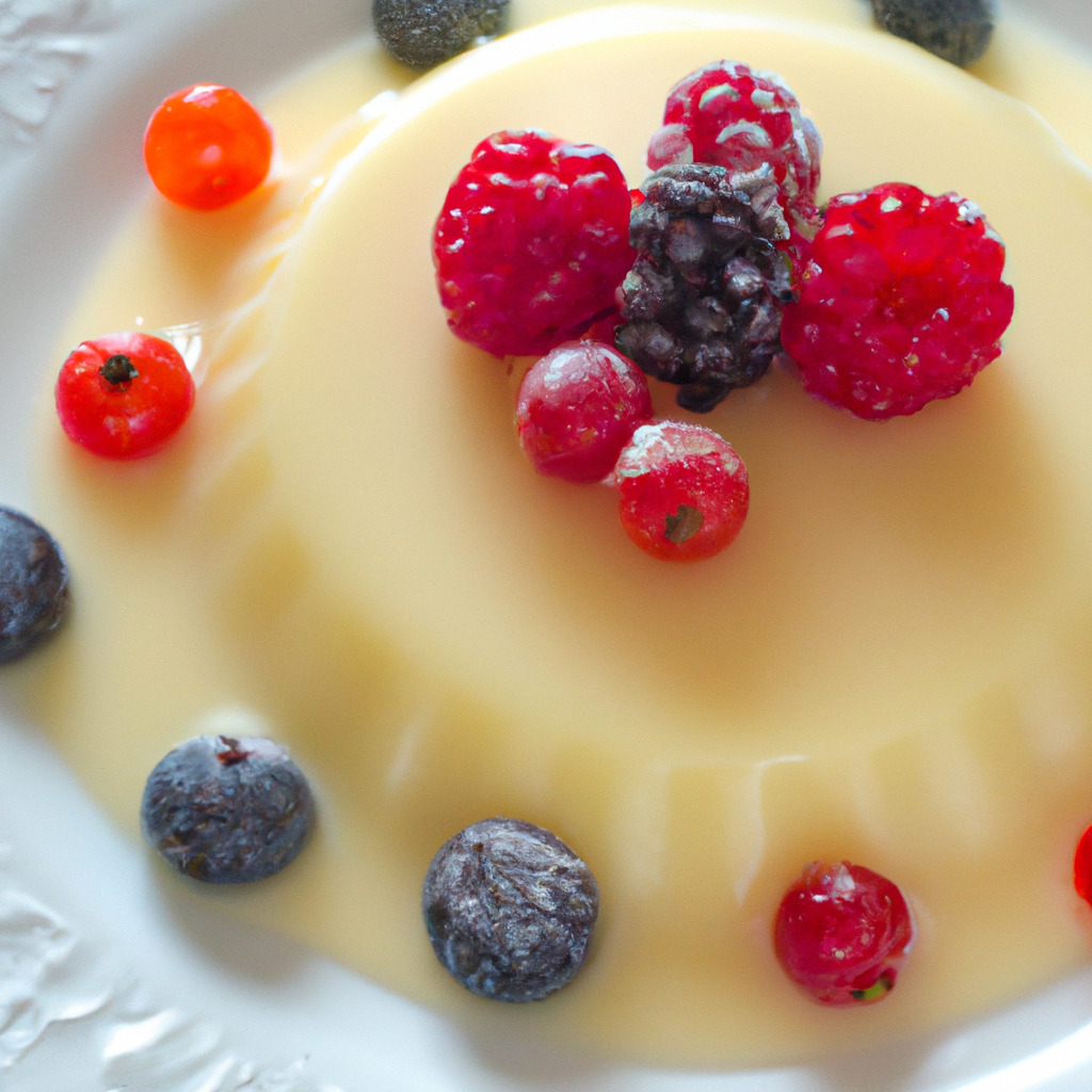 Vanillepudding mit Beeren - Fetti.de