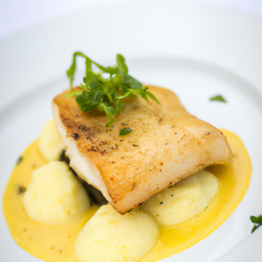Gebratener Pangasius mit Zitronensoße und Kartoffelpüree - Fetti.de