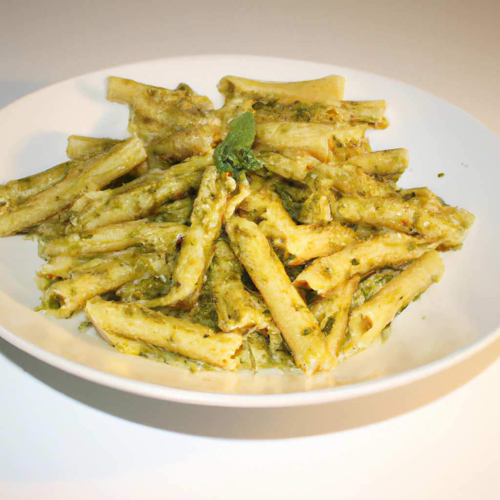 Kräuter-Pesto-Nudeln - Fetti.de