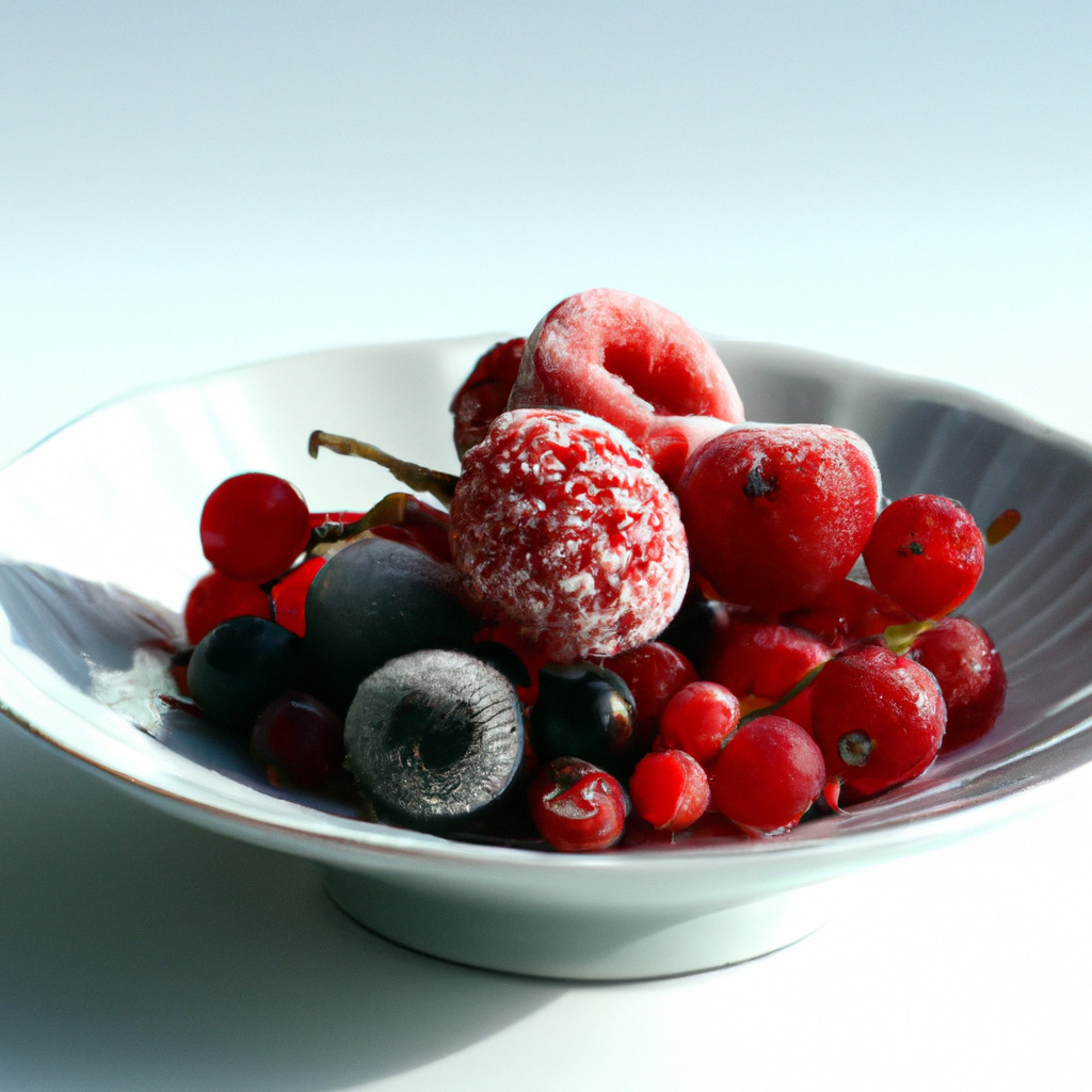 Eisbecher mit frischen Beeren - Fetti.de