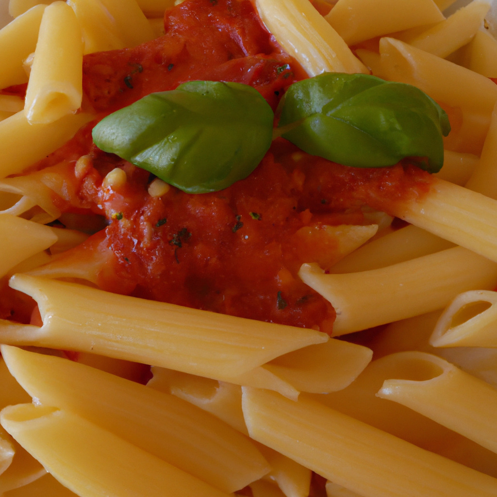Pasta mit Tomaten-Basilikum-Sauce - Fetti.de