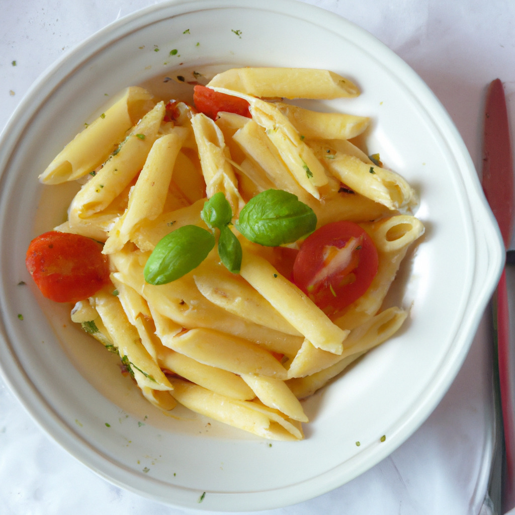 Pasta mit Tomaten-Basilikum-Sauce - Fetti.de