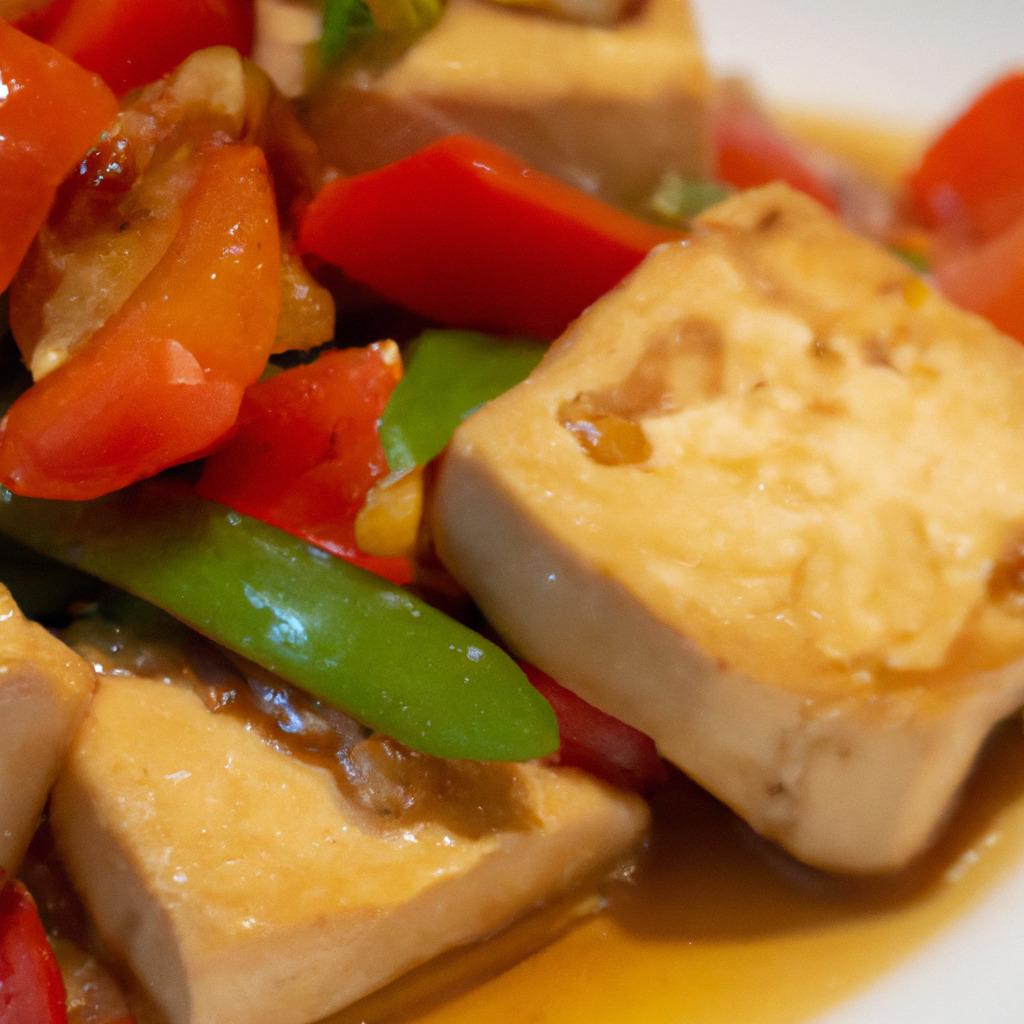 Gebratener Tofu mit Gemüse - Fetti.de