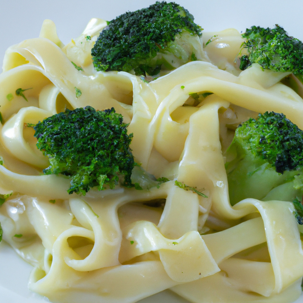 Nudeln mit Brokkoli und Knoblauch - Fetti.de