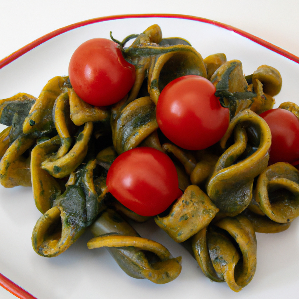 Tomaten-Spinat-Nudeln - Fetti.de