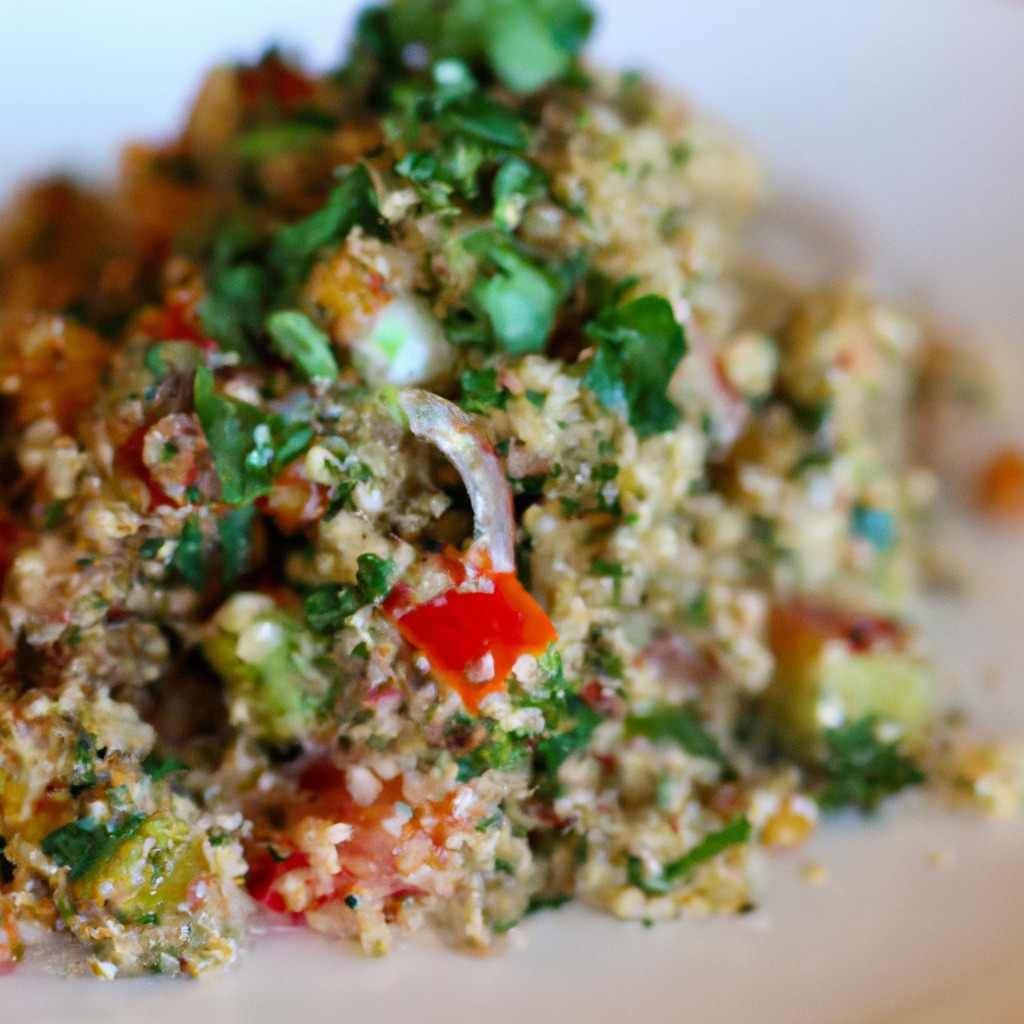 Veganer Quinoa-Taboulé-Salat - Fetti.de