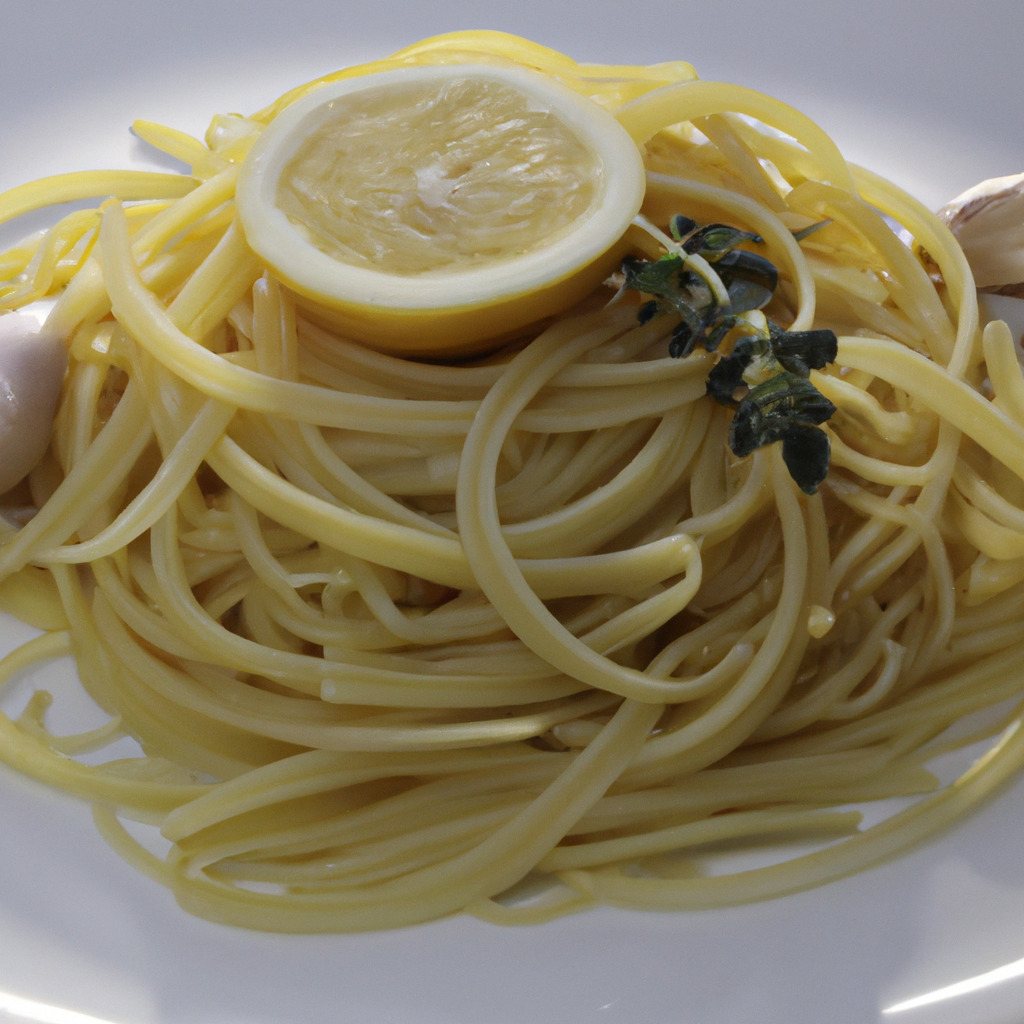 Zitronen-Knoblauch-Nudeln - Fetti.de