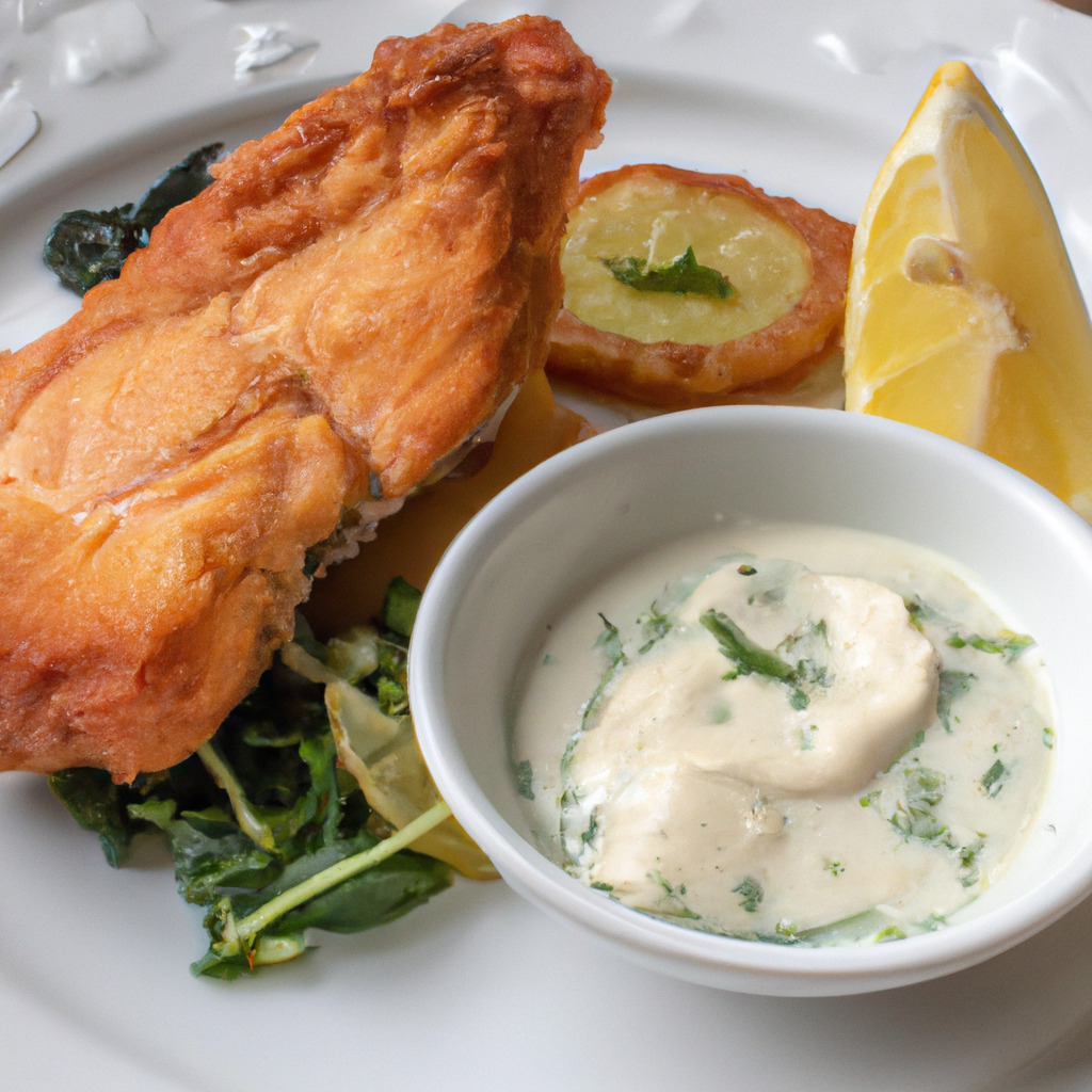 Gebratenes Lachsfilet mit Zitronen-Dill-Soße - Fetti.de